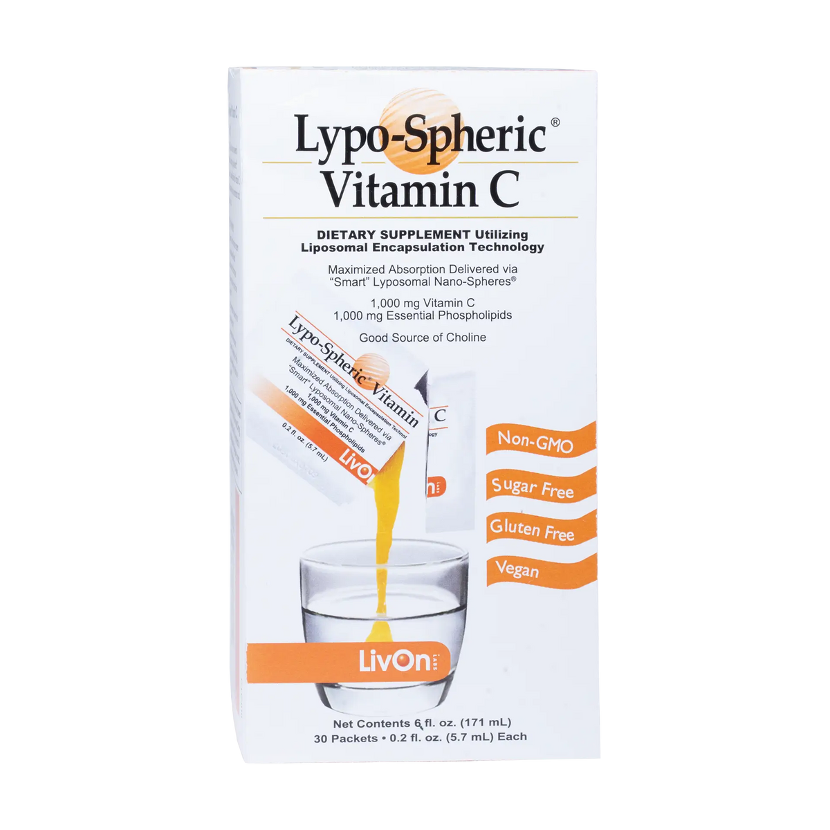 Liposomal Vitamin C - Lypo-Spheric® Vitamin C – LivOn Labs